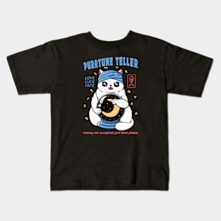 Cat Purrtune Teller Kids T-Shirt